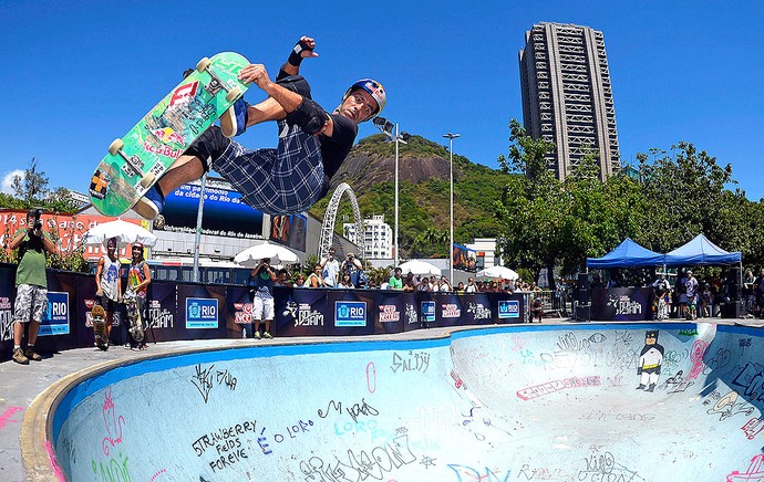 Sandro Dias se prepara para o CupNoodles Bowl Jam (Foto: Fernando Soutello / AGIF)