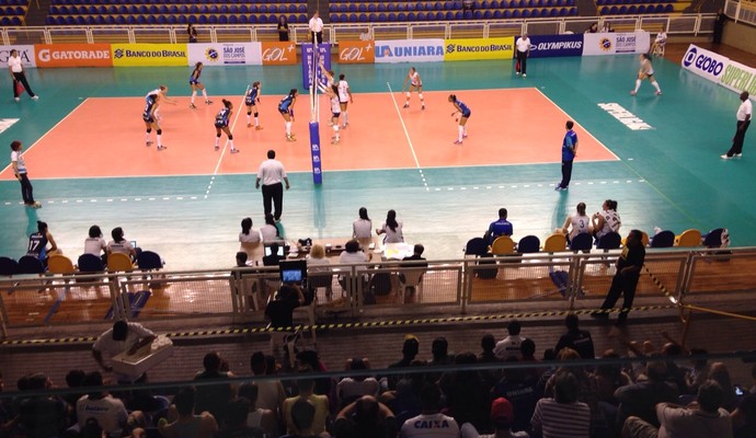 Araraquara x São José - Superliga Feminina (Foto: Fernanda Câmara/EPTV)