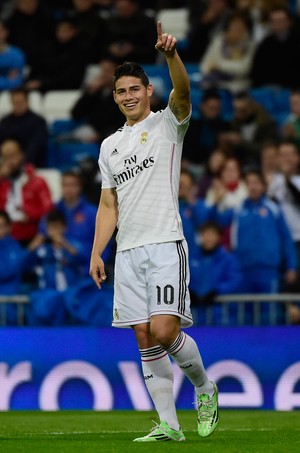 James Rodriguez gol Real Madrid (Foto: AFP)