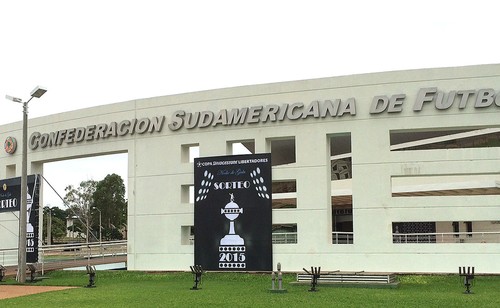 Fachada Conmebol (Foto: Martin Fernandez)