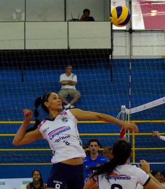 Jaque Jaqueline Minas x São José Superliga (Foto: Danilo Sardinha/GloboEsporte.com)