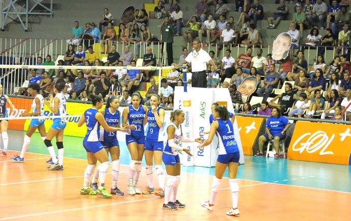 Rio de Janeiro X Araraquara - Super liga feminina de Vôlei (Foto: Matheus Tiburcio)