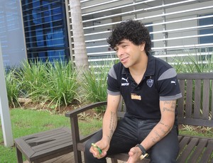 Luan Atlético-MG, medalha Copa do Brasil (Foto: Alexandre Alliatti)