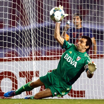 Marcelo Barovero, River Plate X Boca Juniors (Foto: Agência Reutes)