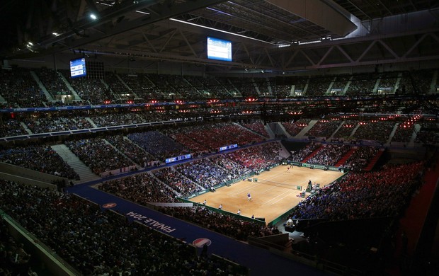 tenis frança suiça copa davis final estadio pierre mauroy (Foto: EFE)