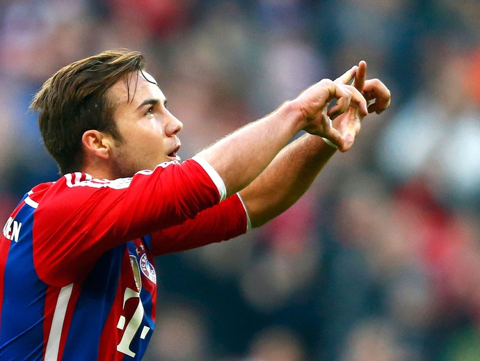 Gotze, Bayern de Munique x Hoffenheim (Foto: Reuters)