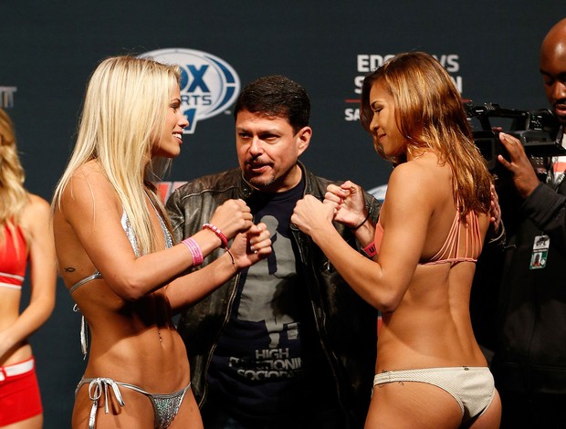 Paige VanZant e Kailin Curran encarada UFC (Foto: Getty Images)