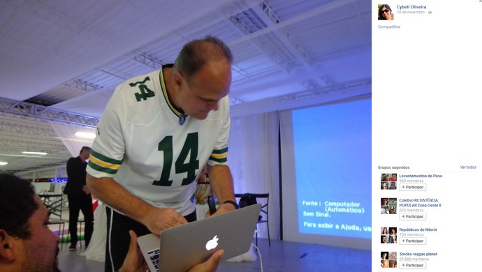 Oscar em Caruaru palestra polêmica (Foto: Reprodução / Facebook)