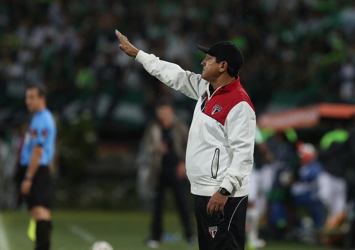 Muricy Ramalho Atlético Nacional x São Paulo (Foto: Rubens Chiri/saopaulofc.net)