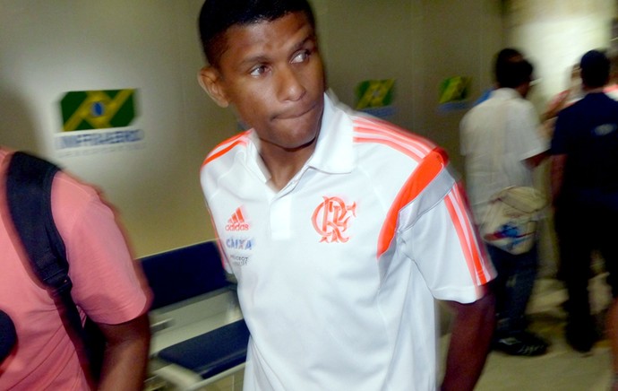 Desembarque Flamengo - Márcio Araújo (Foto: Cahê Mota)