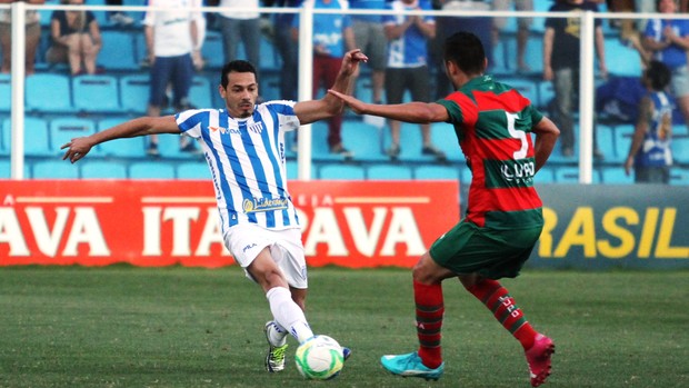 Roberto Avaí x Portuguesa (Foto: Jamira Furlani/Avaí FC)