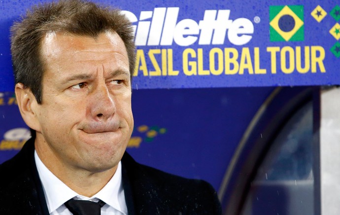 Dunga Brasil x Austria (Foto: Reuters)