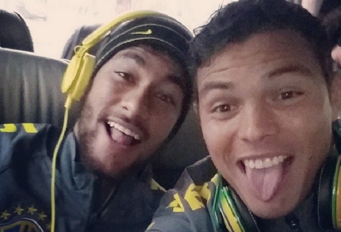 Thiago Silva Neymar (Foto: Reprodução / Instagram)