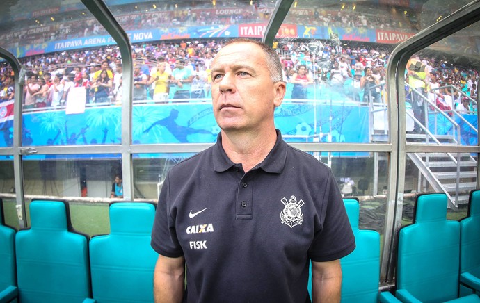 Mano Menezes, Corinthians X Bahia (Foto: Vanessa Carvalho / Agência estado)