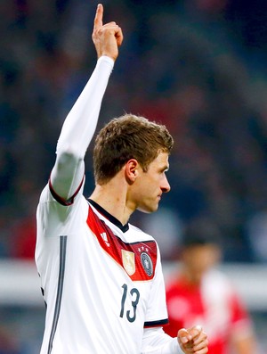 Alemanha x Gibraltar - Thomas Muller (Foto: Reuters)