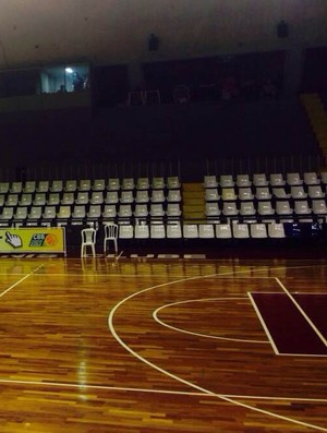 Flamengo x Franca ginásio Tijuca Tênis Clube (Foto: Danielle Rocha)