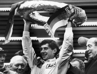 Niki Lauda Ayrton Senna formula 1 nuremberg (Foto: AP)