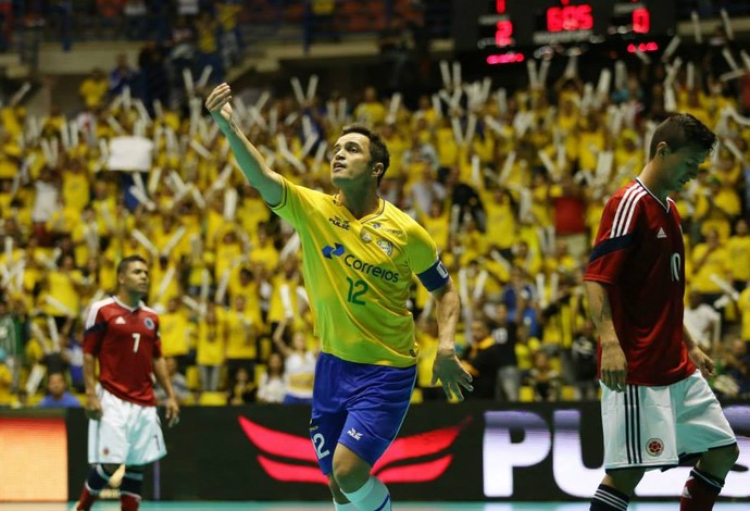 Falcão Brasil Colômbia Grand Prix futsal (Foto: Luciano Bergamaschi/CBFS)