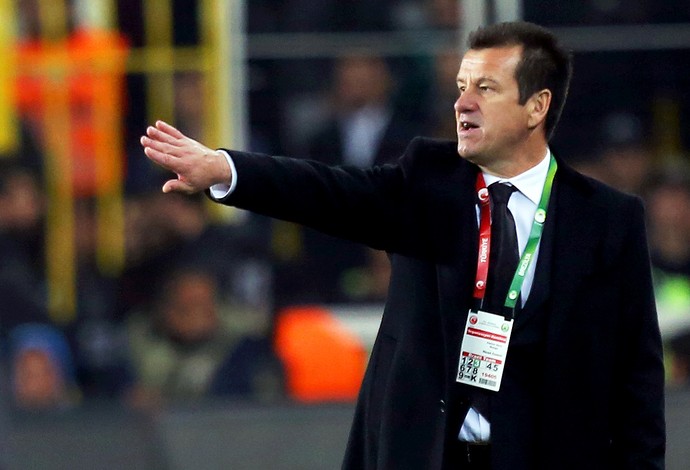 Turquia x Brasil - Dunga (Foto: Mowa Press)