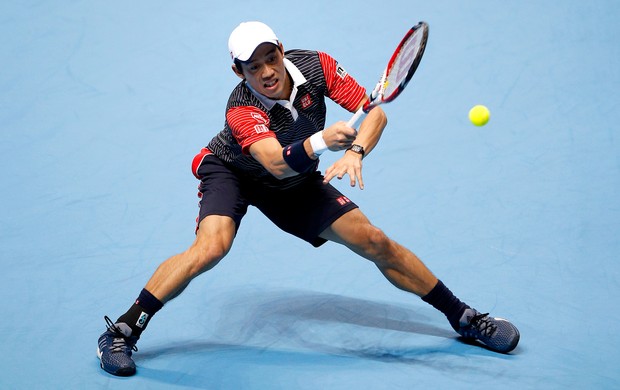 Roger  Federer x Nishikori tênis (Foto: AFP)