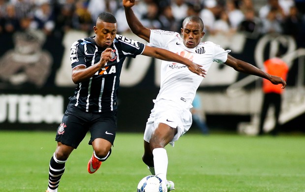 Malcom Corinthians x Santos (Foto: Getty Images)