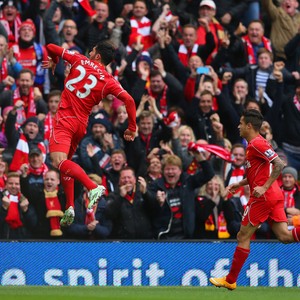 Emre Can gol Liverpool x Chelsea (Foto: Getty Images)