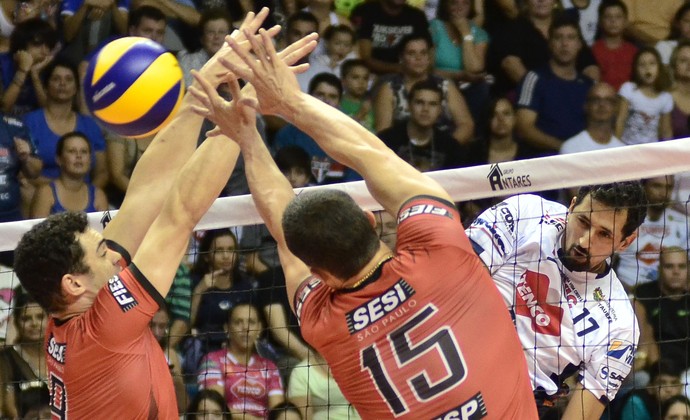 Vôlei Taubaté x Sesi Superliga Masculina (Foto: Jonas Barbetta/Tuddo Comunicação)