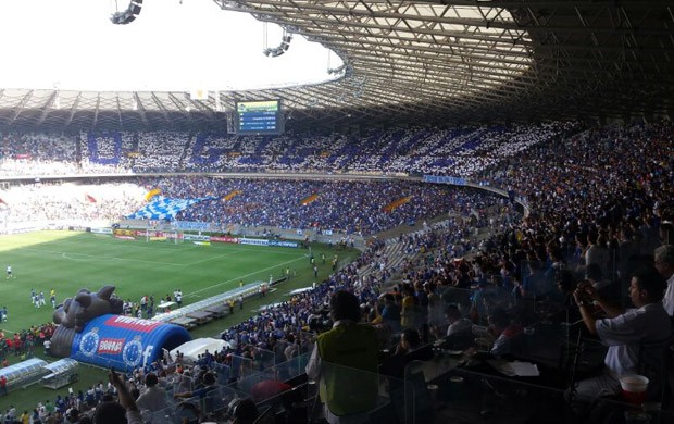 torcida Cruzeiro Mineirão (Foto: Globoesporte.com)