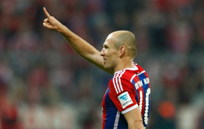 robben bayern munique x borussia dortmund (Foto: Reuters)