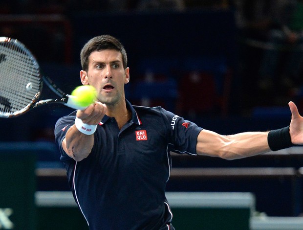 Djokovic X Nishikori - MAsters 1000 Paris (Foto: Agência AFP)