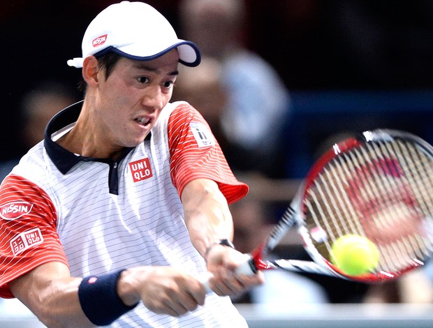 Djokovic X Nishikori - MAsters 1000 Paris (Foto: Agência AFP)