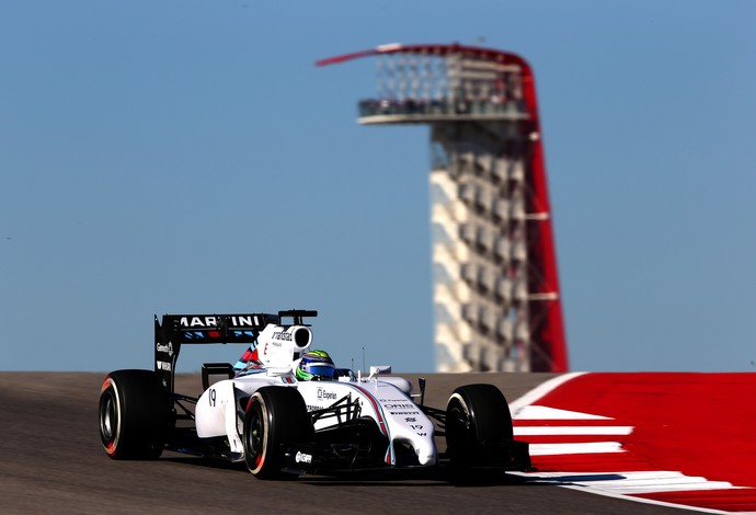 Felipe Massa marcou o 5º tempo e superou o companheiro de Williams, Valtteri Bottas (Foto: Getty Images)