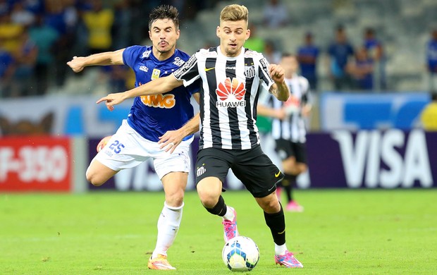 Cruzeiro x Santos - mineirão  (Foto: Cristiane Mattos / Futura Press / Agência Estado)