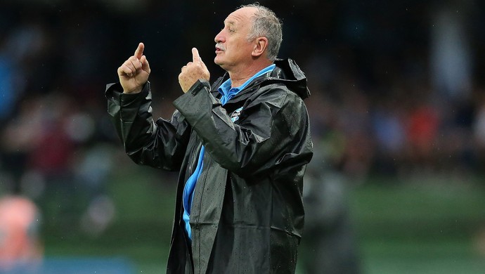 Felipão, Coritiba x Grêmio (Foto: Getty Images)