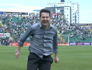 Argel, técnico do Figueirense (Foto: Reprodução SporTV)