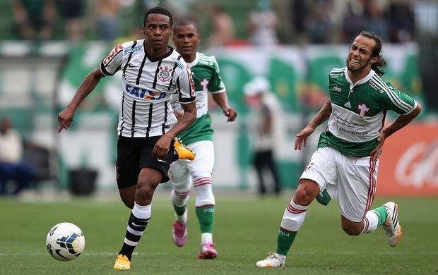 Elias Valdivia machucado, Palmeiras x Corinthians (Foto: Getty Images)