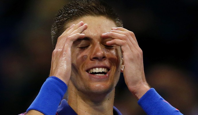 Borna Coric vence rafael nadal no atp de basileia (Foto: Reuters)