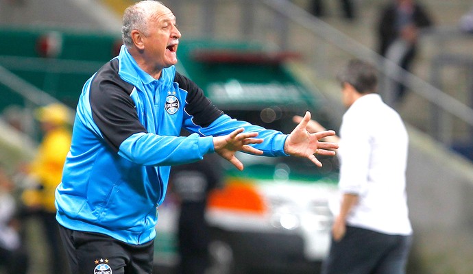 Felipão Scolari, Grêmio X Figueirense (Foto: Getty Images)