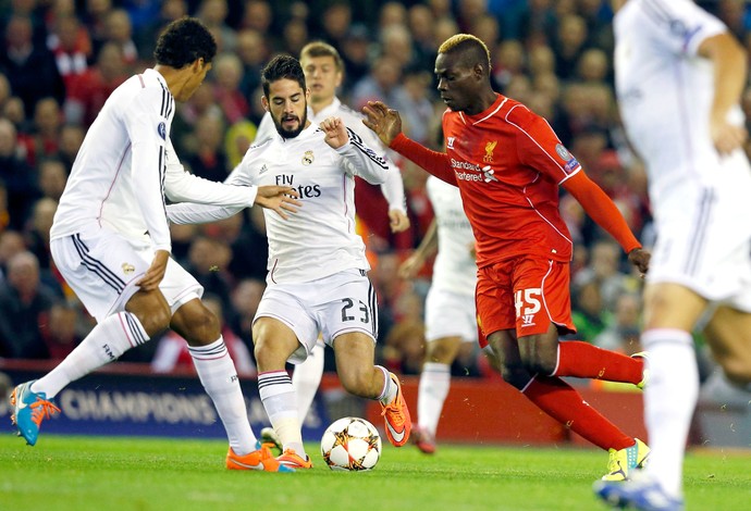 Liverpool x Real Madrid  (Foto: Reuters)