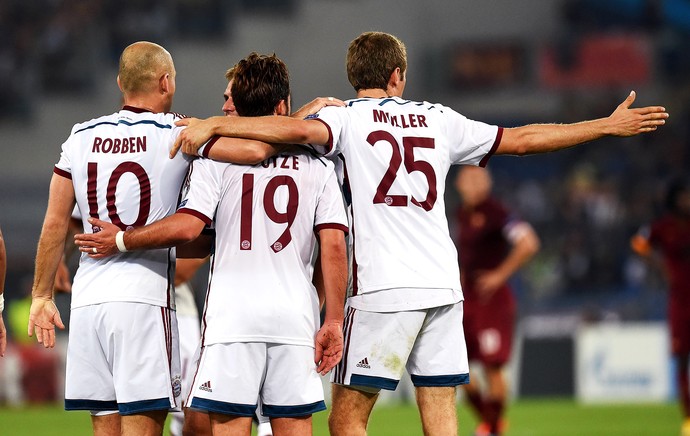 bayern de munique x roma (Foto: Getty Images)