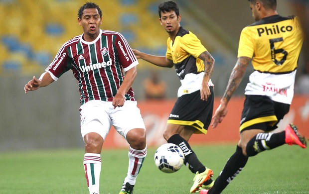 Walter, Fluminense X Criciuma  (Foto: Paulo Sergio / Photocamera)