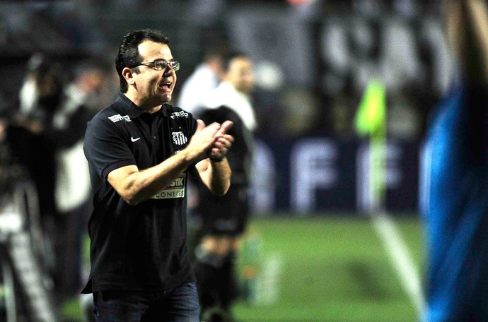 Enderson Moreira, Santos X Botafogo (Foto: Marcos Ribolli)