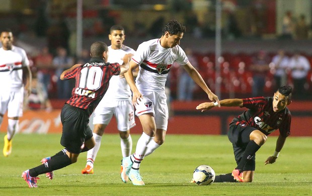 Ganso, São Paulo X Atlético-PR (Foto: Marcos Bezerra / Agência estado)