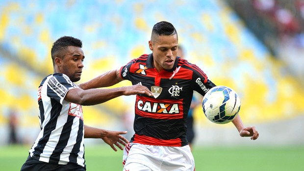 João Paulo, Flamengo X Santos (Foto: André Durão)