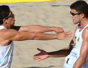 Dupla paraibana de vôlei de praia Álvaro Filho e Vítor Felipe (Foto: Divulgação)