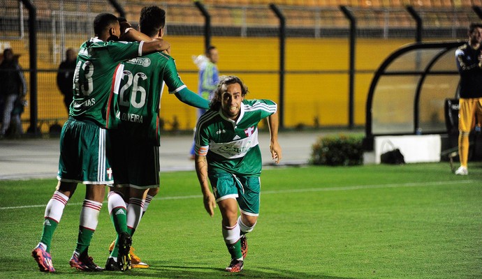 Valdivia gol Palmeiras x Chapecoense (Foto: Leandro Martins / Ag. Estado)