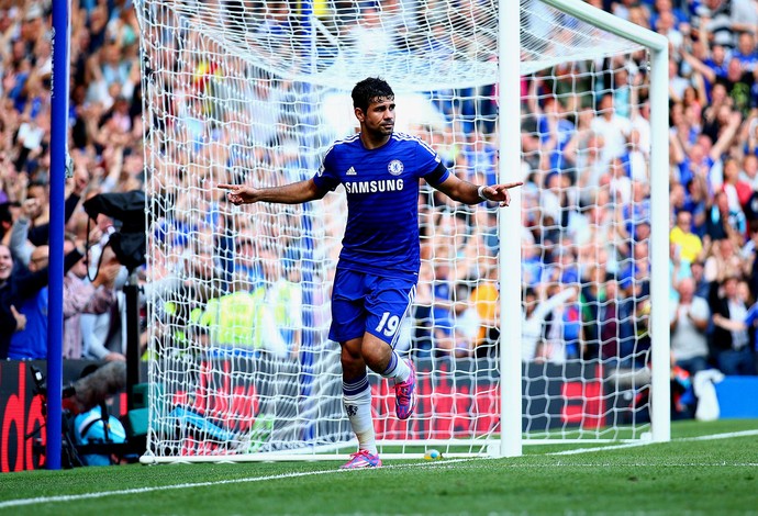 Diego Costa chelsea gol Swansea City  (Foto: Agência Getty Images)