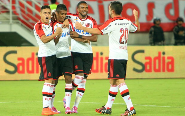 américa-rn x flamengo (Foto: Alexandre Lago/GloboEsporte.com)