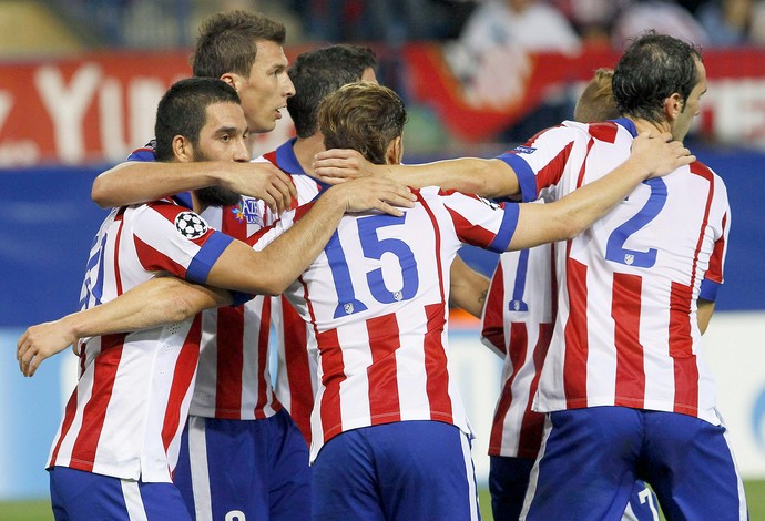 Atlético de Madrid x Juventus (Foto: Efeservicios)