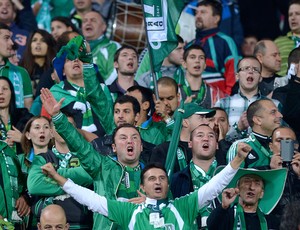 Torcida, Ludogoretz x Real Madrid (Foto: AFP)